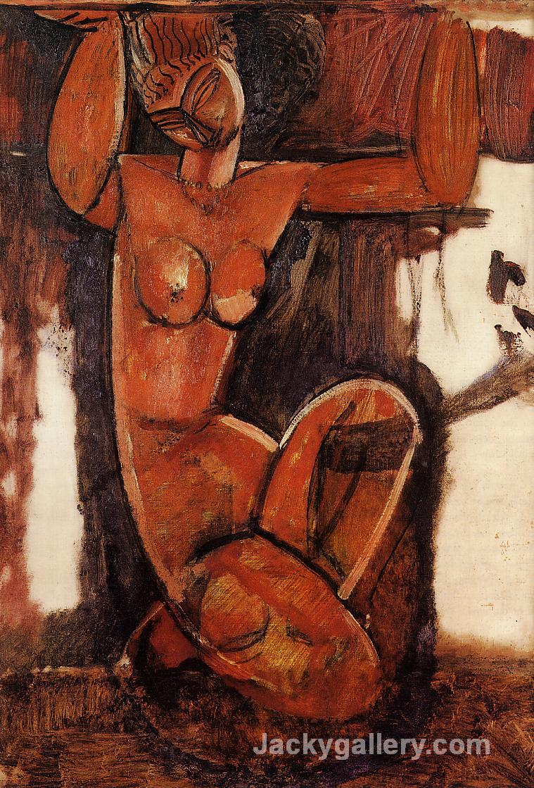 Caryatid III by Amedeo Modigliani paintings reproduction